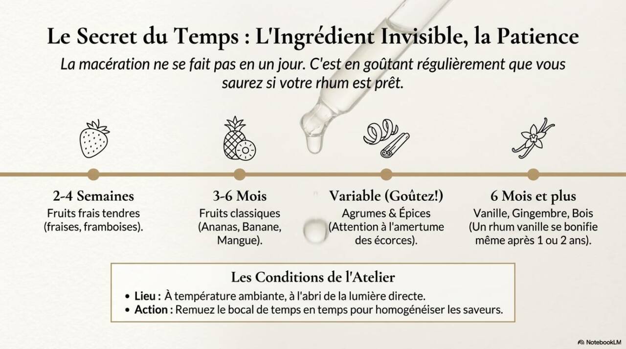 Macération rhum arrangé