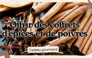 Pourquoi offrir des coffrets d'épices et de poivres à Noël