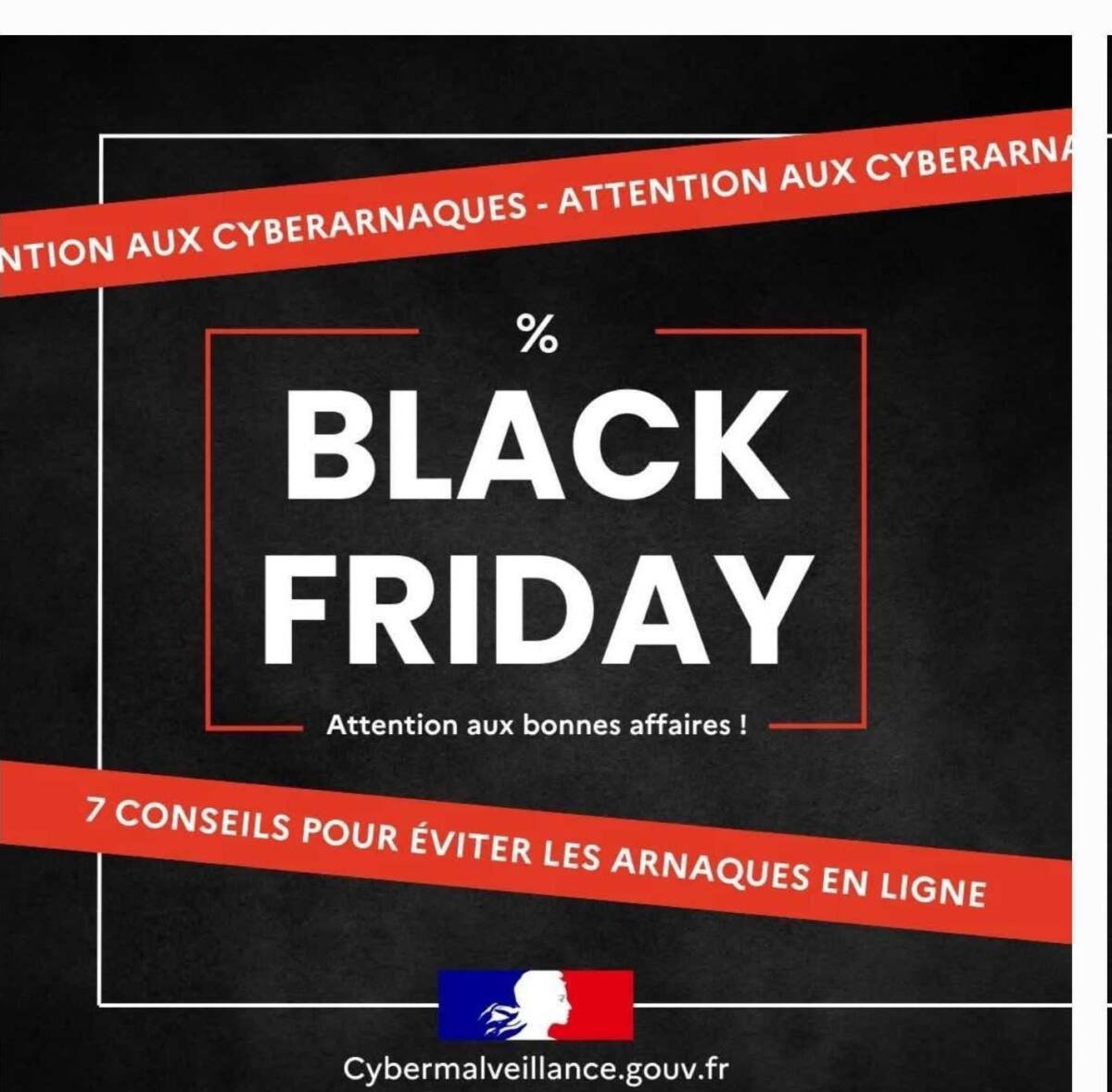 PDV Cyber-arnaques Black Friday Var
