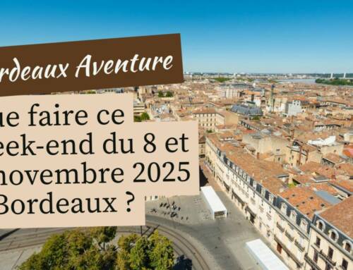 Que faire à Bordeaux le week-end du 8 au 9 novembre