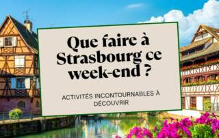 Que faire à Strasbourg le week-end du 21 au 23 novembre