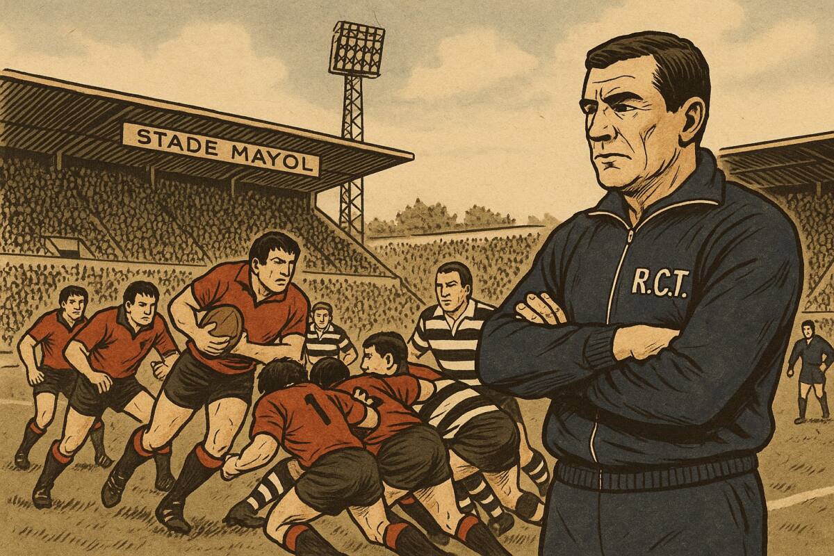 RCT entrainé par André Herrero vue d'artiste