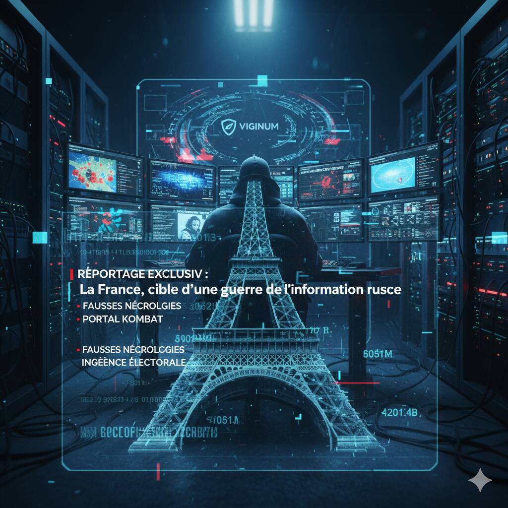 REPORTAGE EXCLUSIF La France, cible d'une guerre de l'information russe