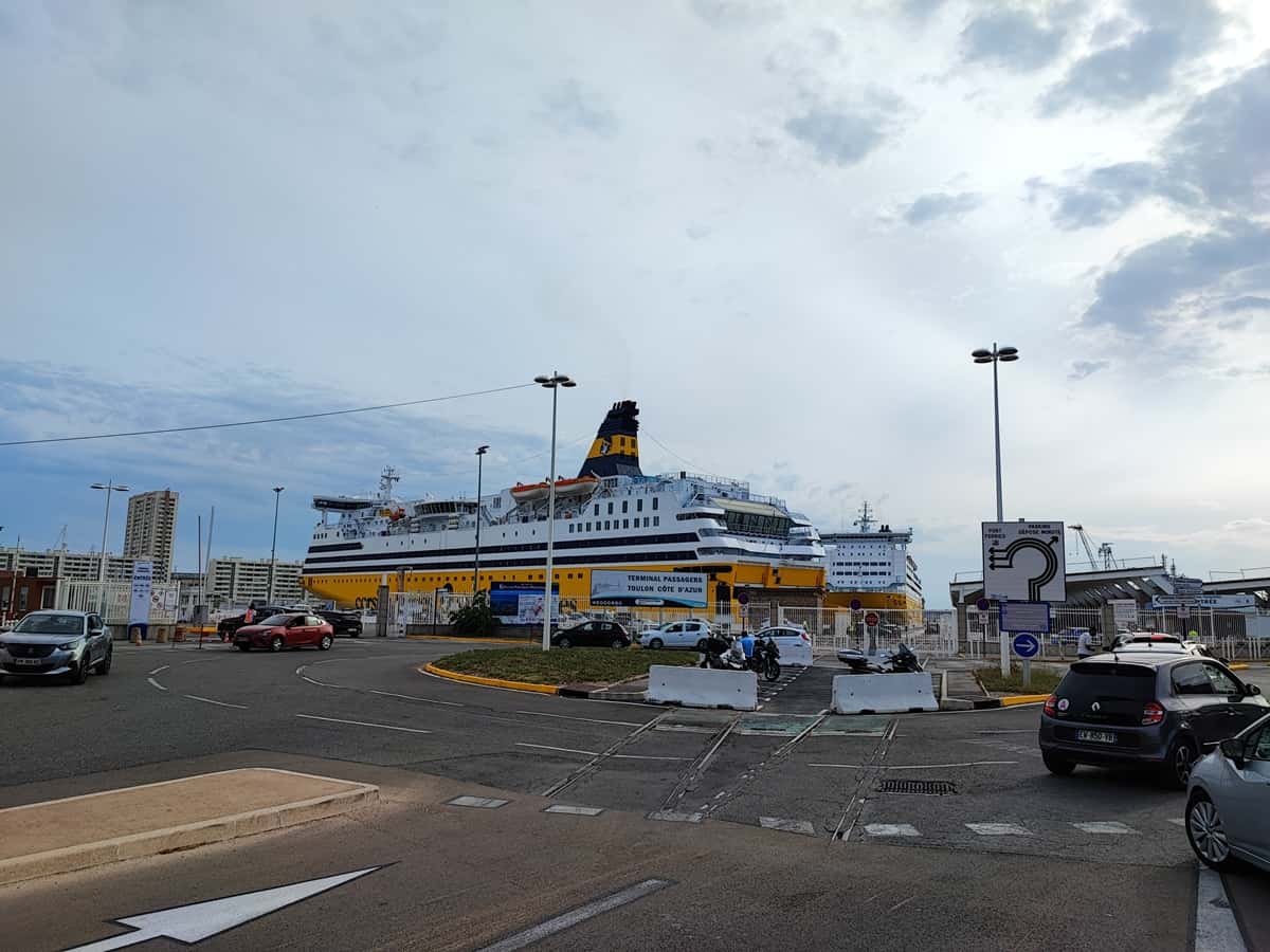Contrôle au port de Toulon