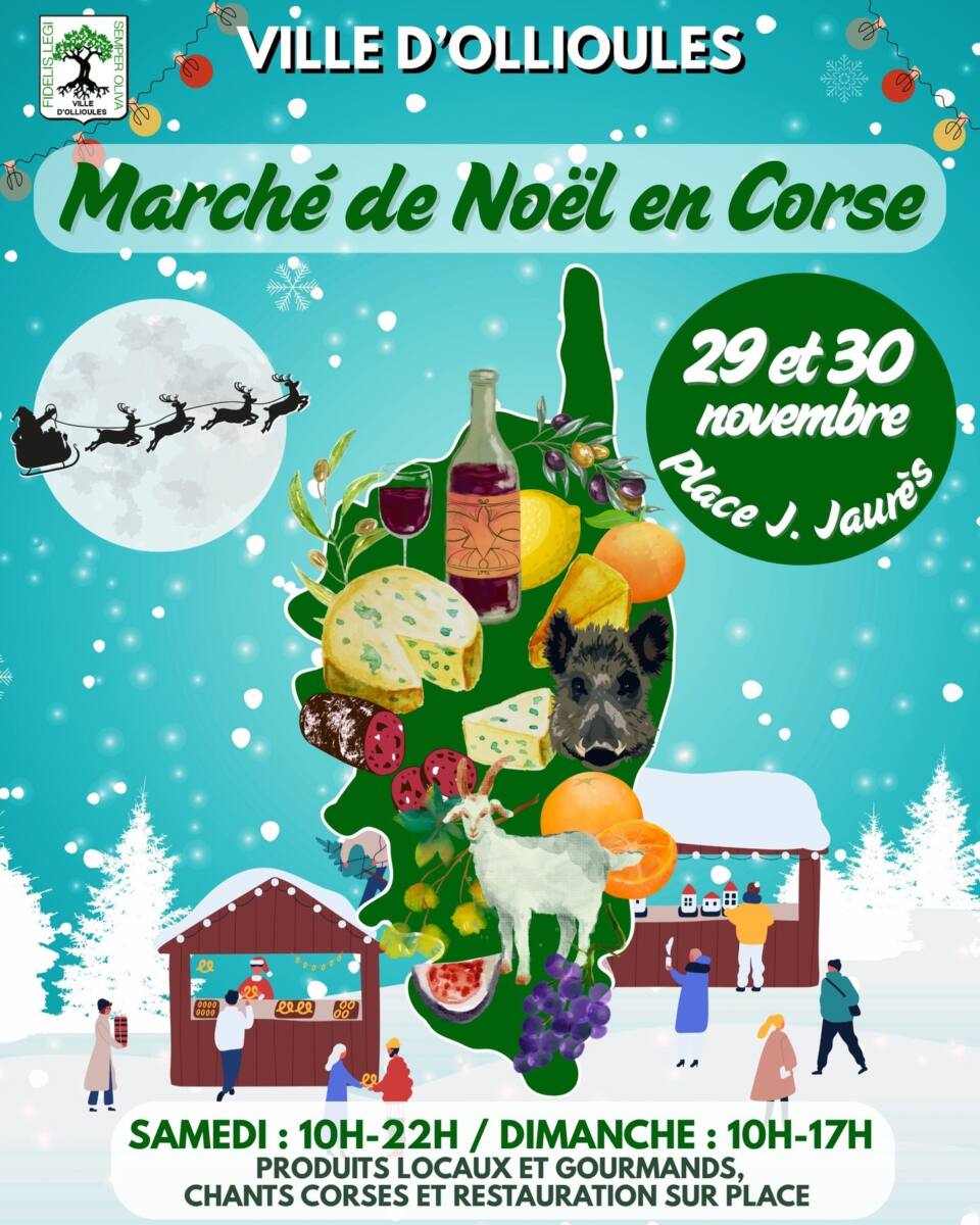 Marché de Noël corse Ollioules