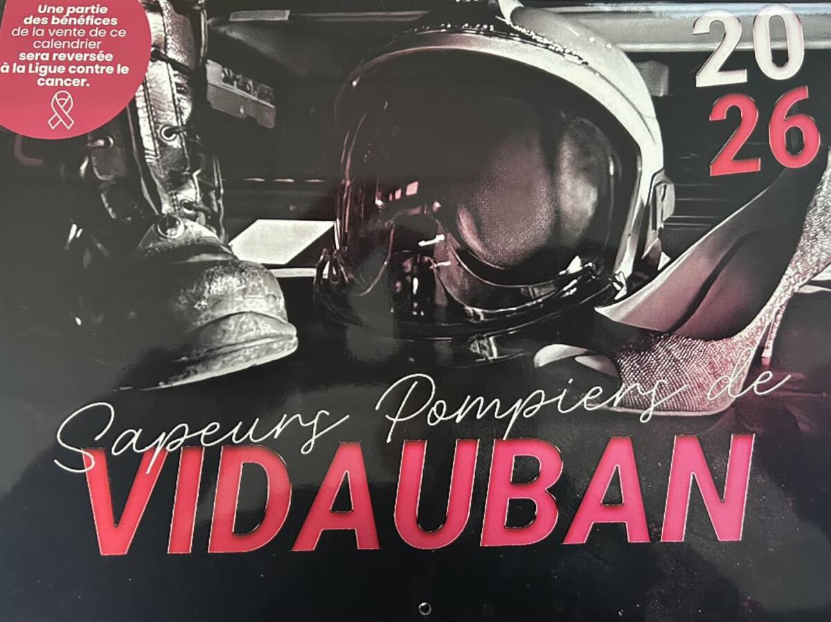 Calendrier pompiers Vidauban