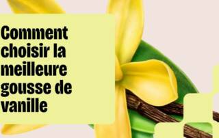 comment acheter une bonne gousse de vanille