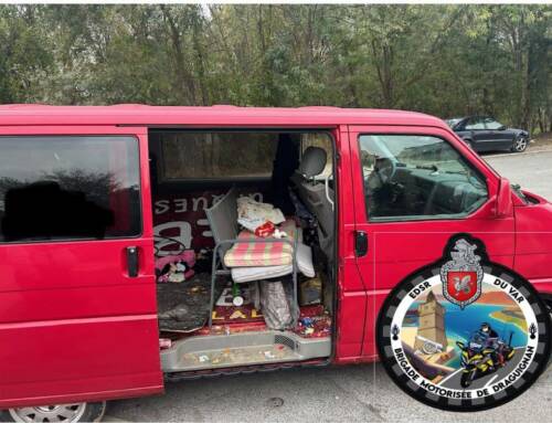 Au Muy, un contrôle routier révèle deux enfants installés sur une banquette de jardin