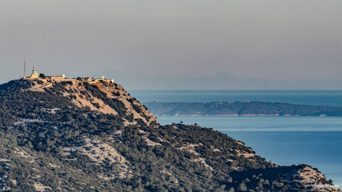 Corse visible Mont Caume
