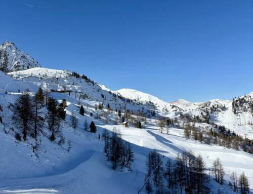 Nuit glaciale et enneigement remarquable dans le Mercantour : jusqu’à –10°C à 2000 mètres