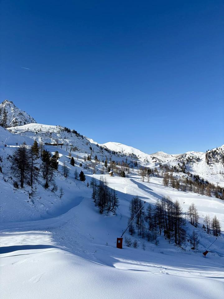 Mercantour neige –10°C