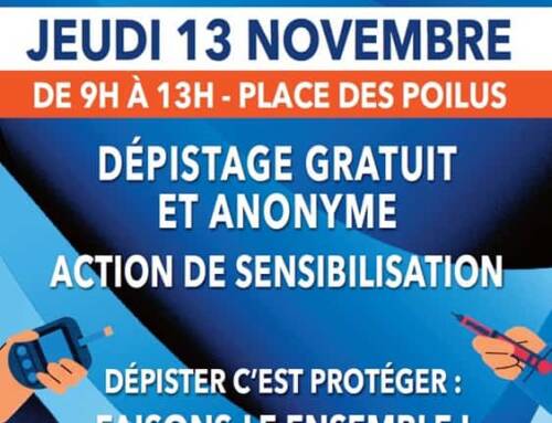 Six-Fours-les-Plages se mobilise pour la Journée mondiale du diabète sur la Place des Poilus