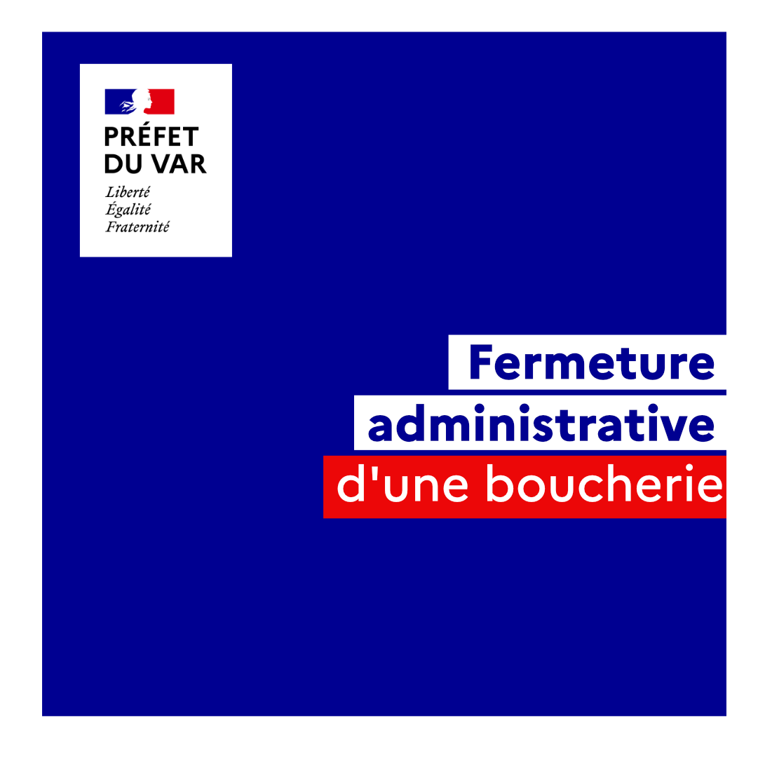 pdv Fermeture boucherie Hyères Var