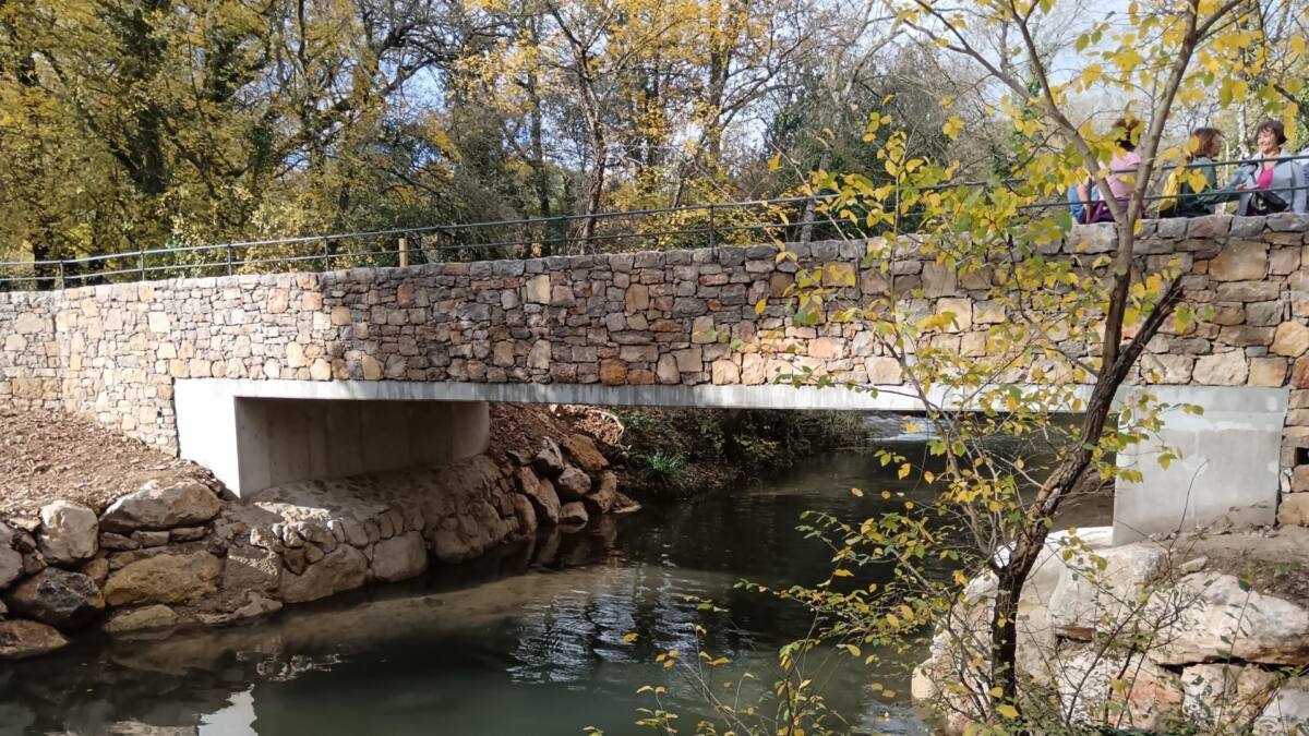 Pont du Tombereau Bras reconstruction