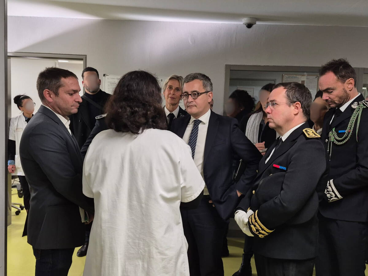 prefet des alpes maritimes. Maison d’arrêt Grasse visite officielle