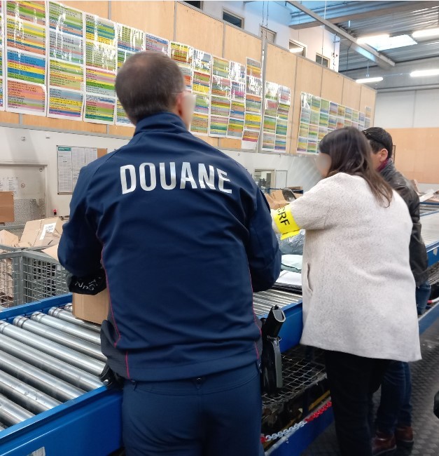 Contrôles colis SHEIN AliExpress Nice