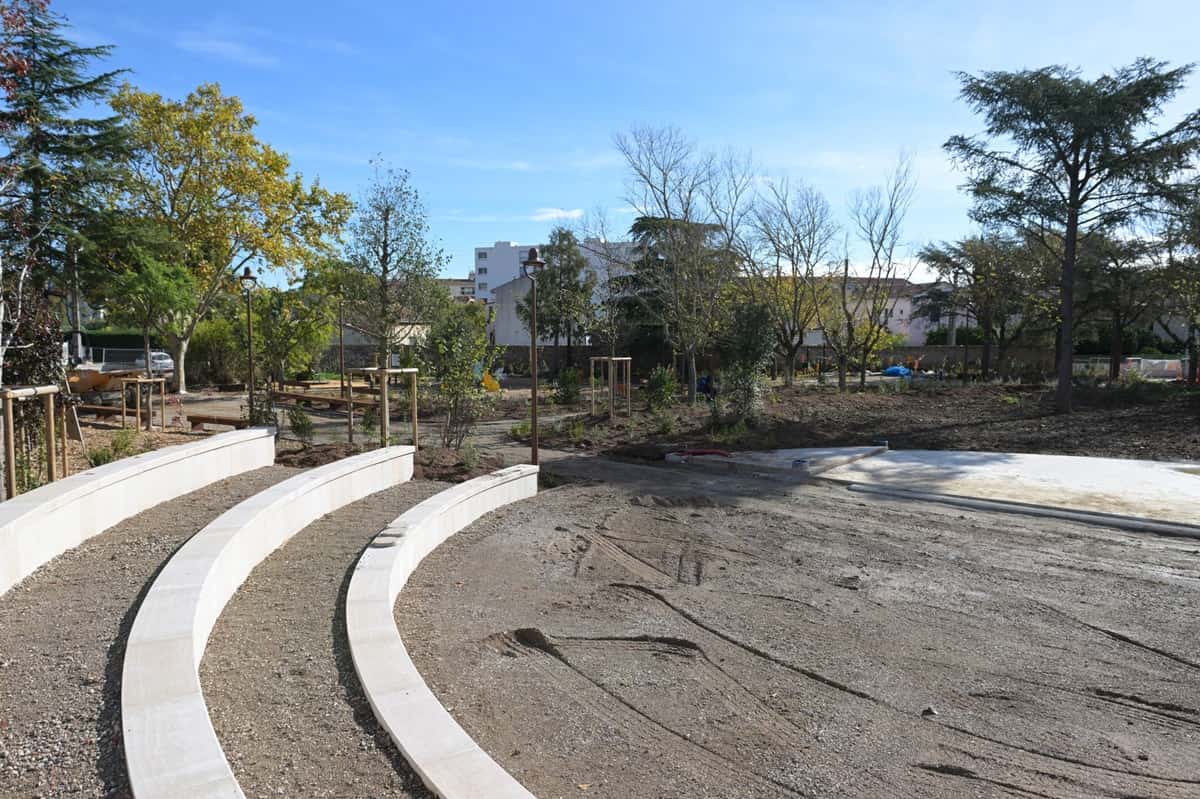 travaux Parc du Séminaire Hyères