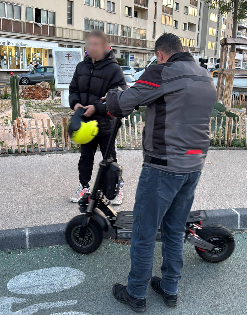 trotinettes Rodéo urbain trottinette Toulon