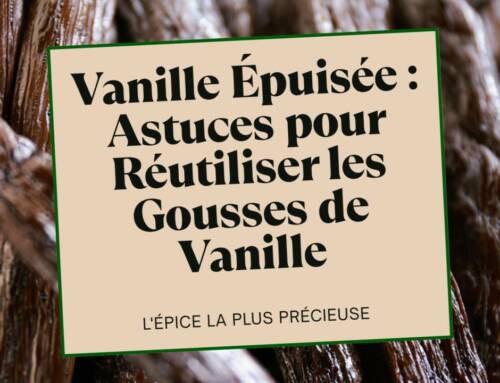 Vanille Épuisée : Astuces pour Réutiliser les Gousses de Vanille