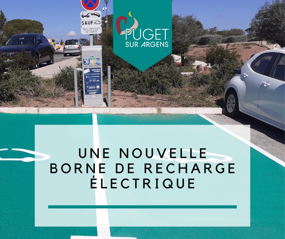 ville Puget sur Argens Borne recharge électrique Puget-sur-Argens