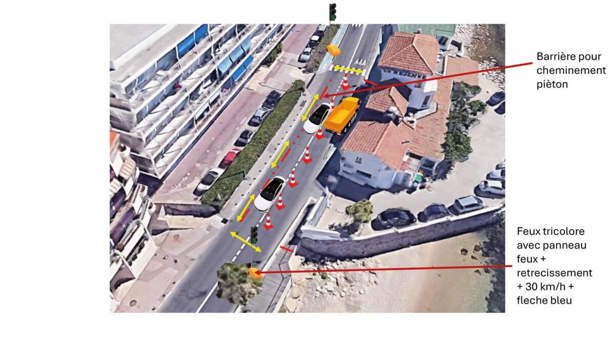 ville de bandol Travaux voirie Bandol Libération