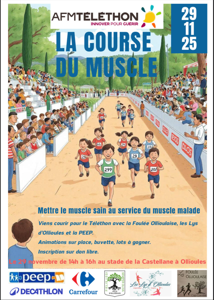 Course du Muscle Téléthon Ollioules