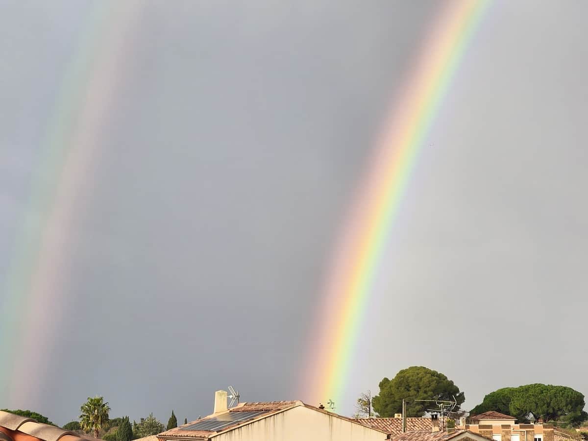 météo week-end Var orages Var pluie Arc en ciel Toulon pluie record