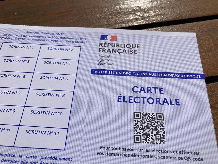 CARTE ELECTORALE VOTE inscription listes électorales municipales 2026 Parlement régional Provence-Alpes-Côte-D'azur vote par procuration