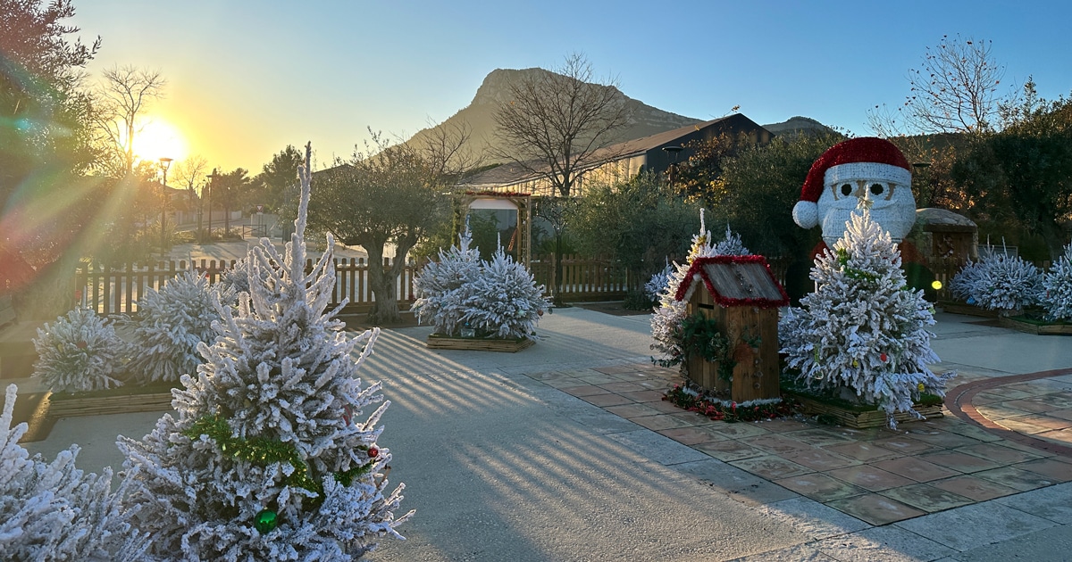 Forêt enchantée Noël La Farlède.