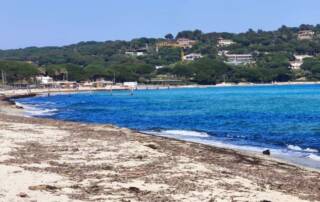 PLAGE SAINT TROPEZ GASSIN PAMPELONE