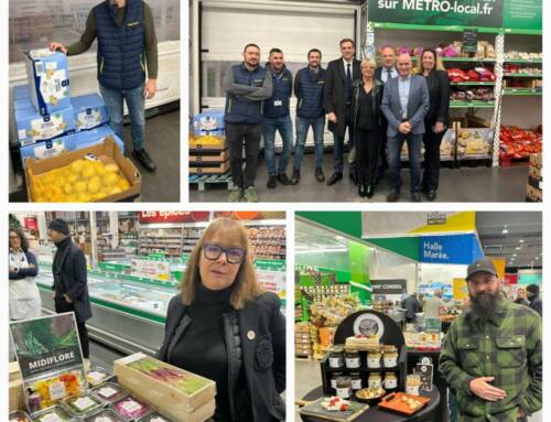 Circuits courts à Six-Fours : le préfet visite Métro pour promouvoir les produits varois