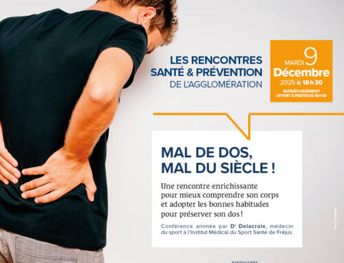 Conférence Mal de dos mal du siècle au Théâtre Le Forum de Fréjus pour comprendre et prévenir les douleurs dorsales