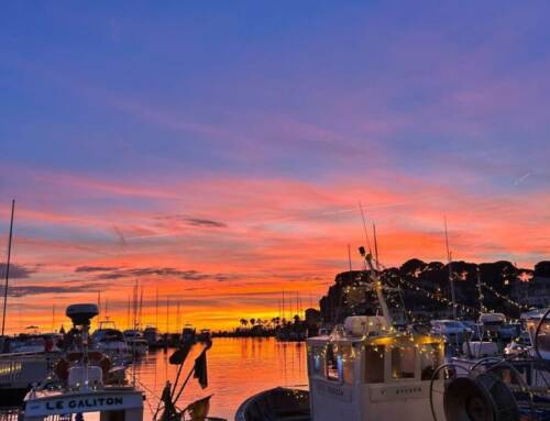 Sanary : un coucher de soleil époustouflant a enchanté la soirée