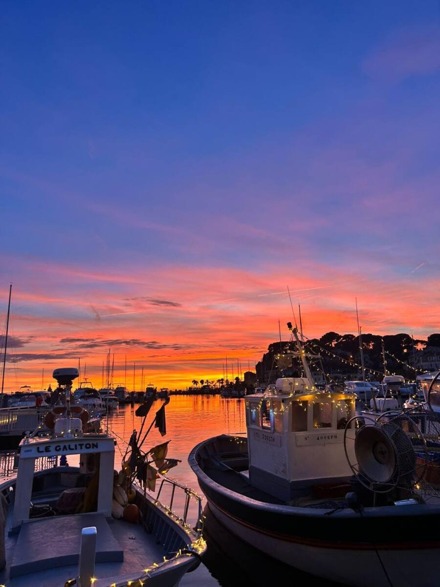 Coucher de soleil Sanary