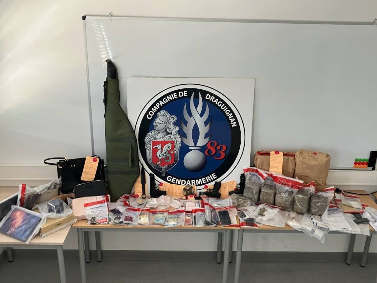 Opération antidrogue Var 30 juin 2025 Trafic de drogue Carros interpellations saisies septembre 2025