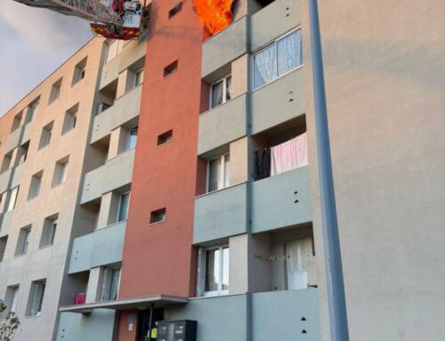 Feu d’appartement à Salon-de-Provence : une cinquantaine de pompiers mobilisés