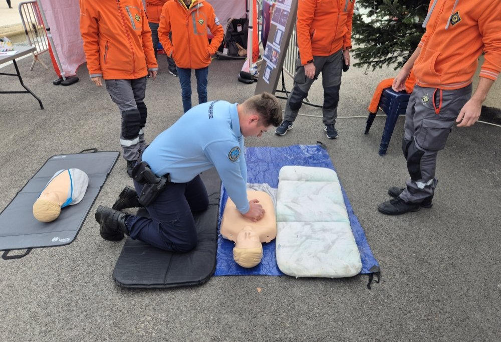 massage cardio Téléthon 2025