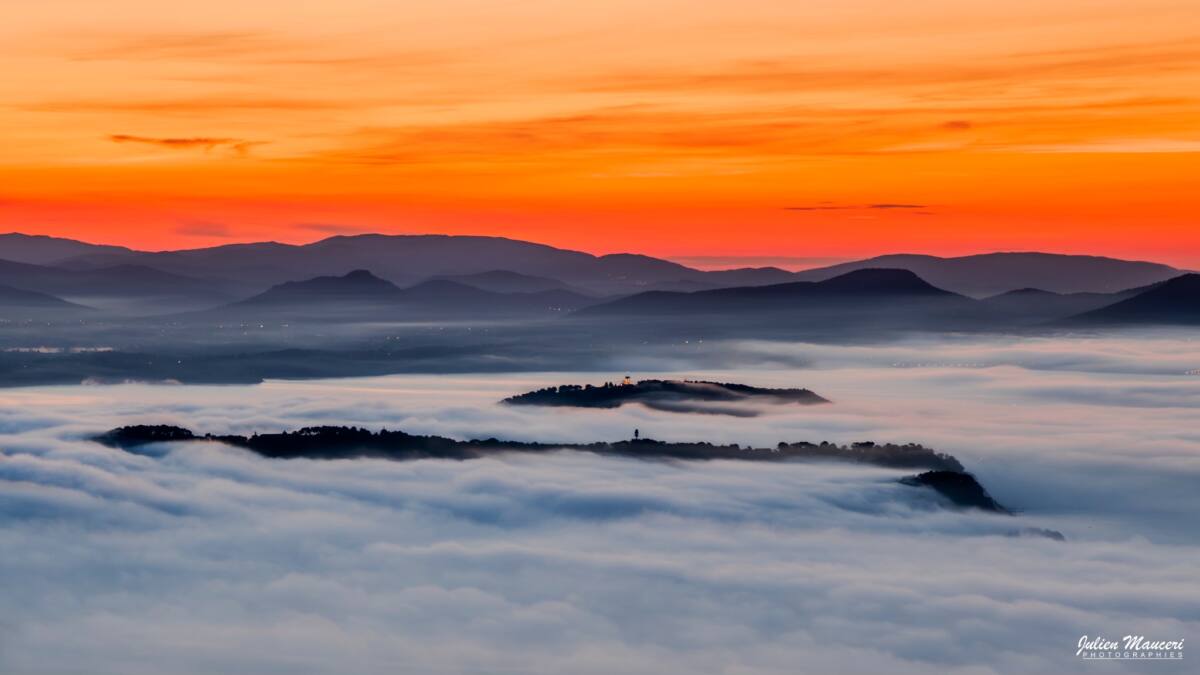 voir une mer de nuages Var