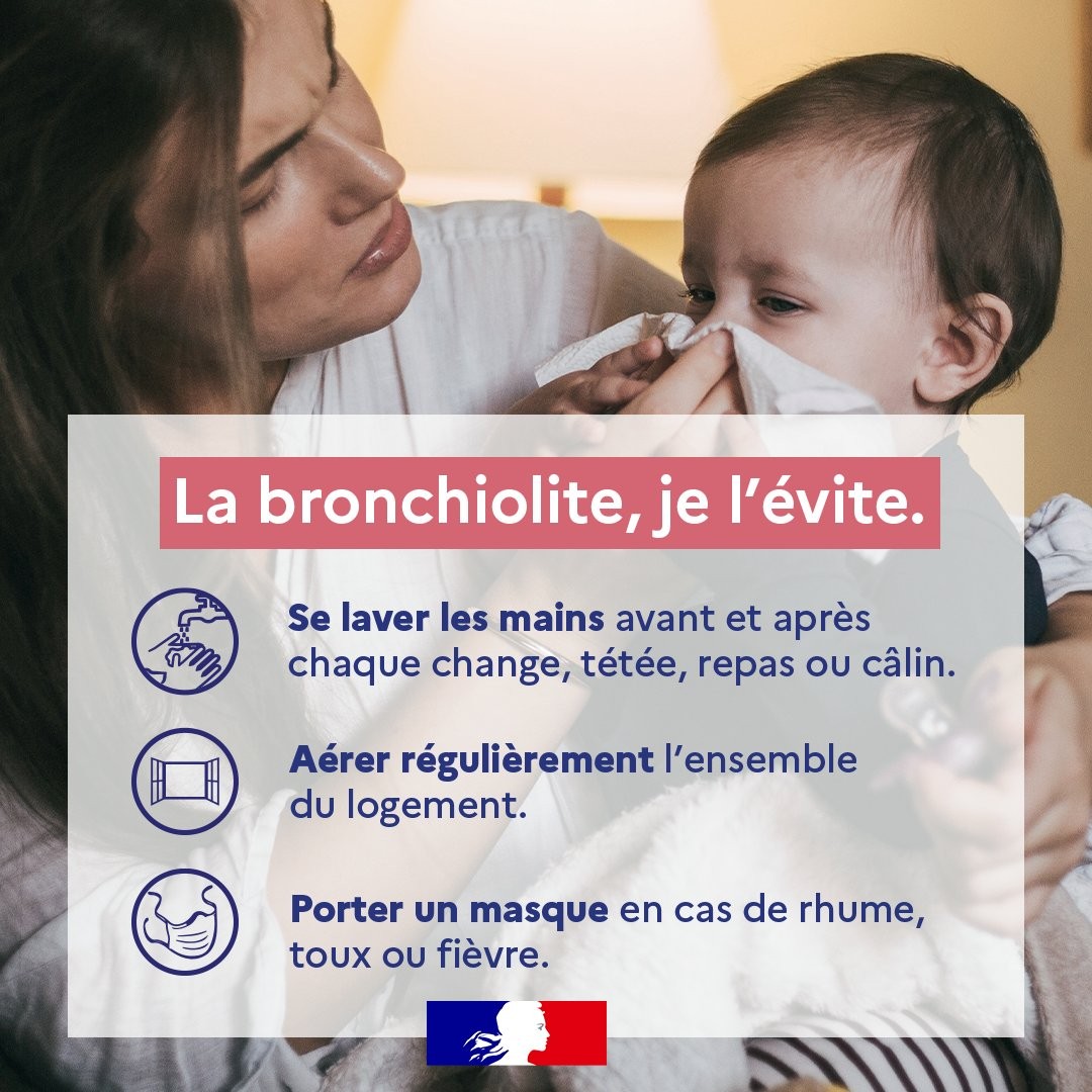 ministère de la santé bronchiolite Var décembre