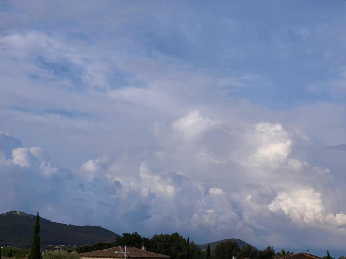 nuages ciel bleu nuages ciel bleu