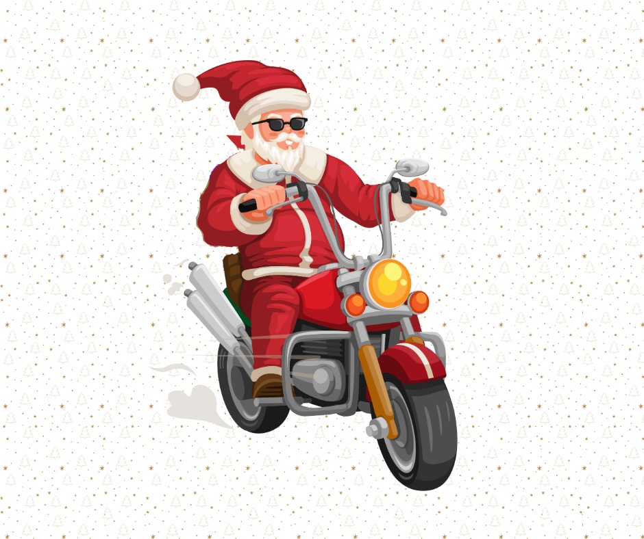 ville de la Farlède Pères Noël motards La Farlède