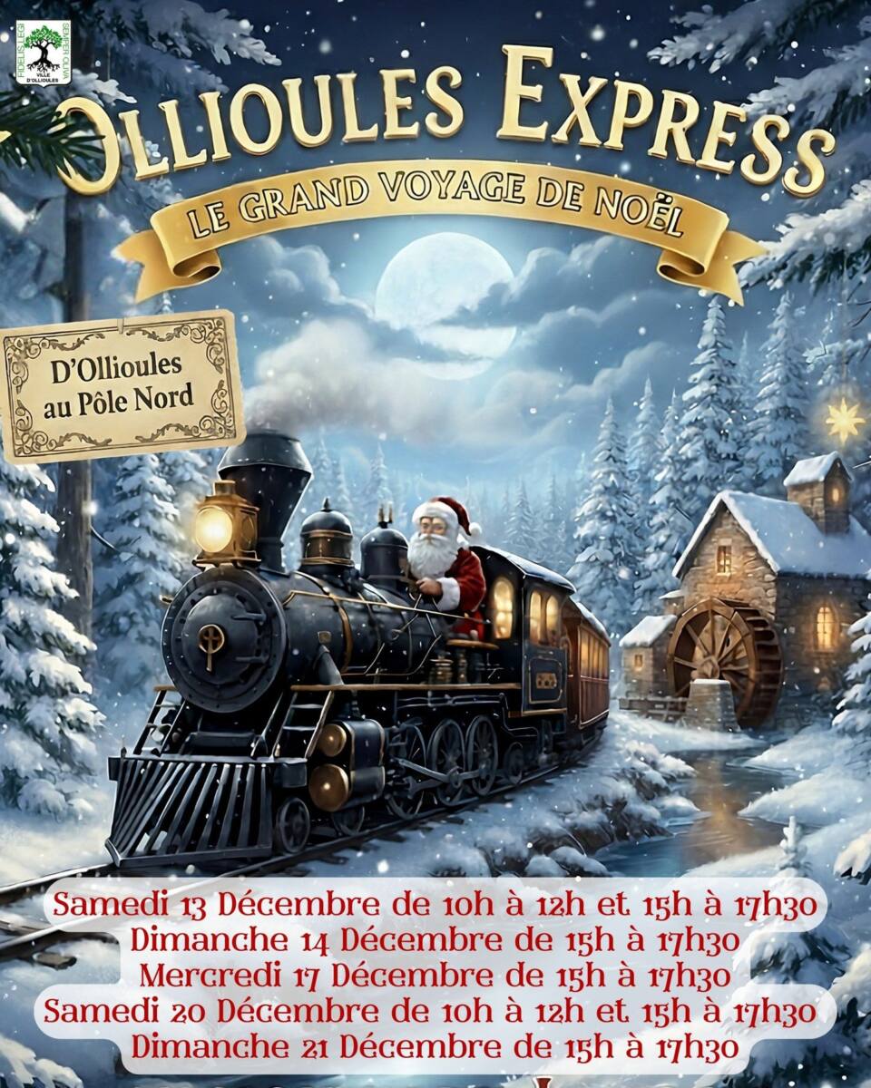 Ollioules Express décor Noël