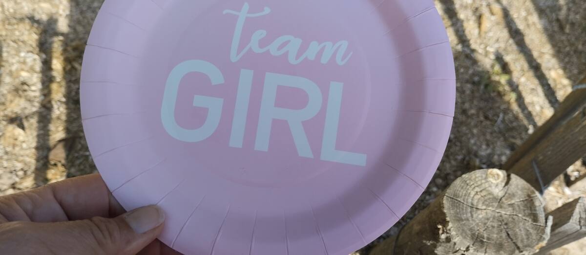 Gender reveal party bébé