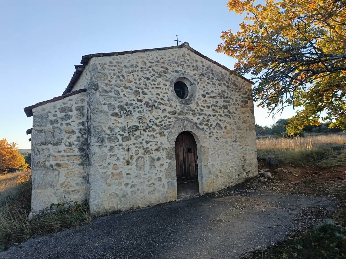 chapelle Notre-Dame-La-Brune Artignosc-sur-Verdon