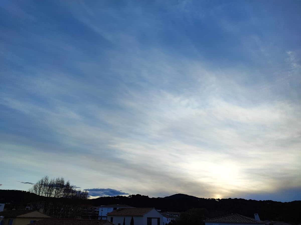 voile nuageux var météo 7 janvier var météo var lundi nuages
