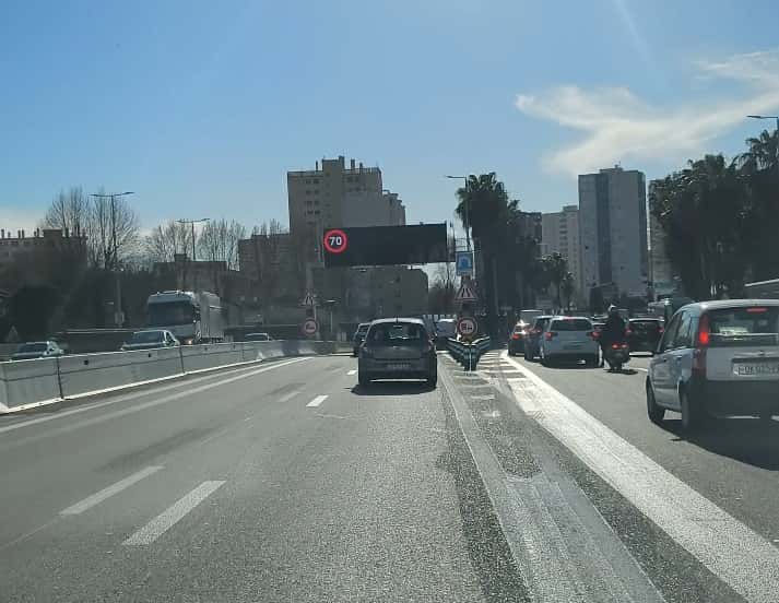 trafic Toulon TomTom 2025 tunnel toulon A57 entrée Est