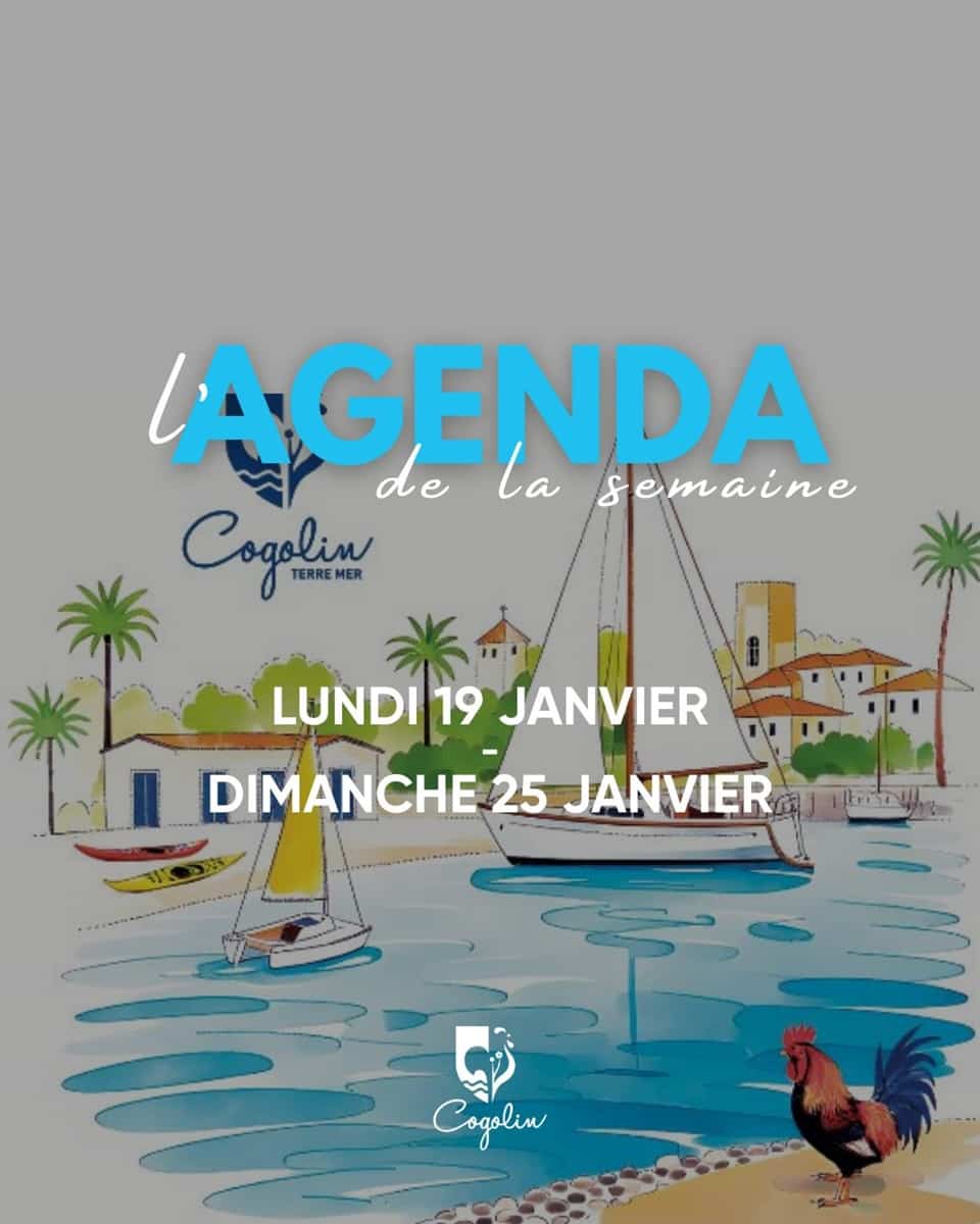 agenda Cogolin janvier 2026