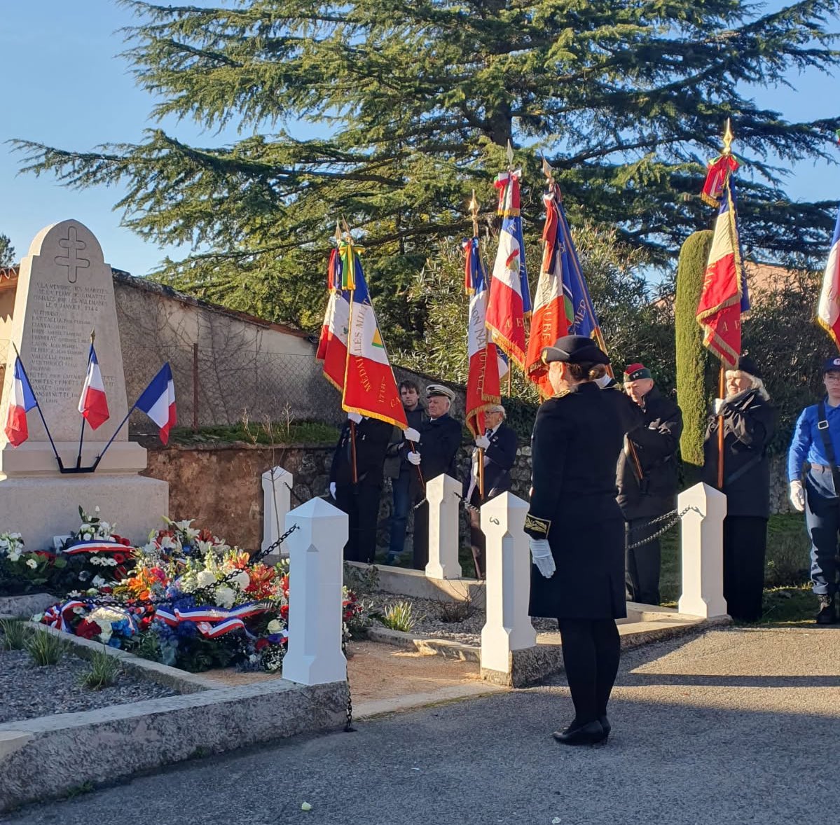 commémoration résistants Signes Var