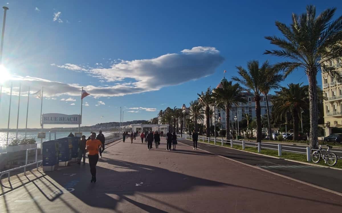 Nice promenade des anglais Nice promenade des anglais