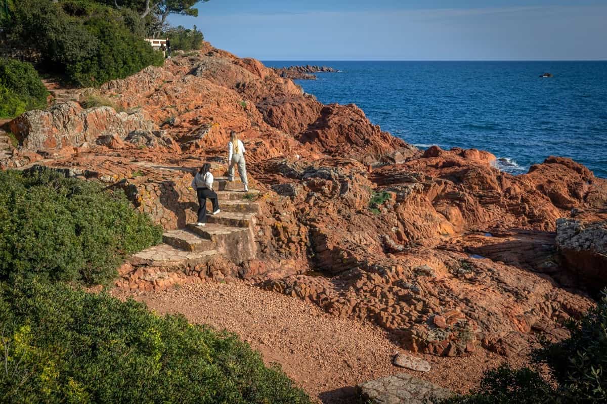 Sentier du littoral Saint-Raphaël